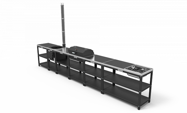 Барбекю комплекс П12 (модульная мебель)