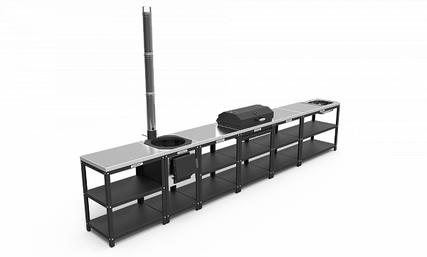 Барбекю комплекс П12 (модульная мебель)
