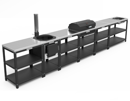 Барбекю комплекс П12 (модульная мебель)