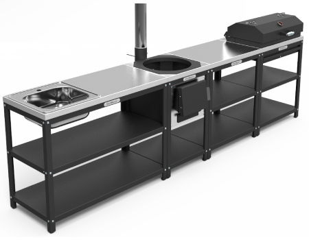 Барбекю комплекс П9 (модульная мебель)