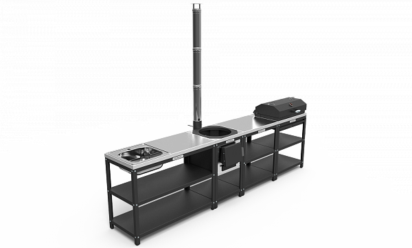 Барбекю комплекс П9 (модульная мебель)