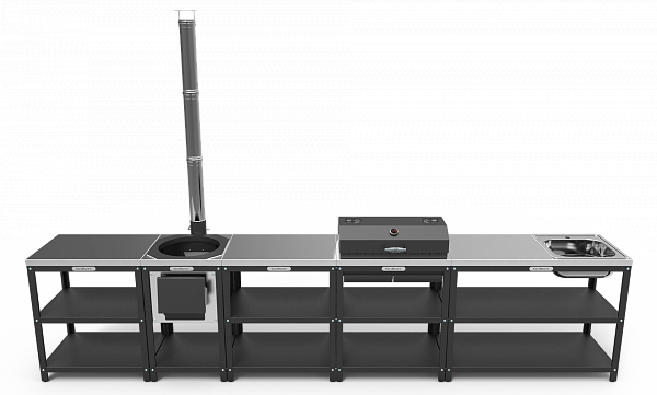 Барбекю комплекс П11 (модульная мебель)