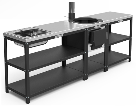 Барбекю комплекс П6 (модульная мебель)