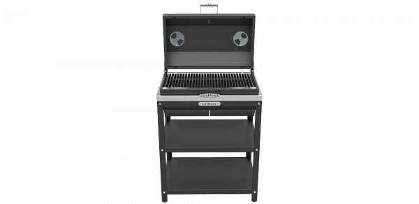 Стол-гриль с решёткой из нержавеющей стали