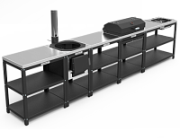Барбекю комплекс П11 (модульная мебель)