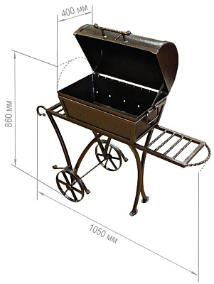 Купить Мангал "Сундучок" в Нижнем Новгороде