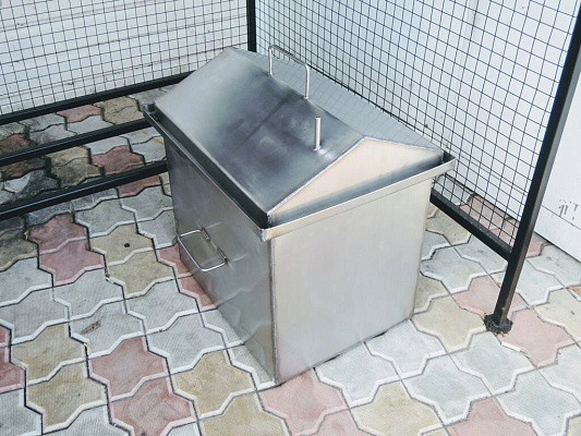 Коптильня домиком 450*300*200