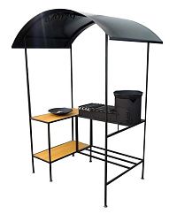 Купить Печь-мангал с крышей Карлсон в Нижнем Новгороде