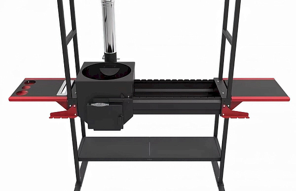 Купить Печь-мангал с крышей Искандер 400 "Инклайн" NEW в Нижнем Новгороде