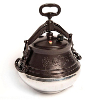 Афганский казан 10 л двухцветный с ручками (Rashko Baba)