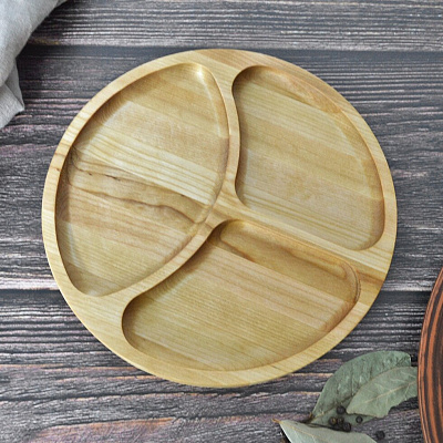 Менажница круглая 3-х секционная  20 см