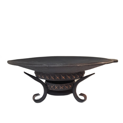 Садж чугунный 50 см с подставкой Пирамида"