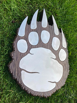 Подставка под горячее Лапа медведя