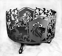 Костровая чаша "Лев", 3 мм