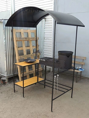 Купить Печь-мангал с крышей (серия K) в Нижнем Новгороде