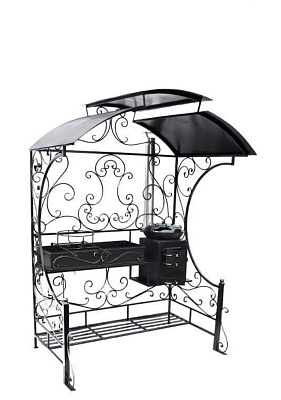 Купить Мангал с крышей и печкой "УЮТ" в Нижнем Новгороде