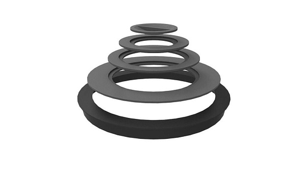 Плита чугунная 400 К-Пл (комплект)