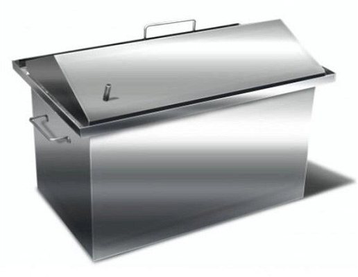 Коптильня домиком 600*300*300
