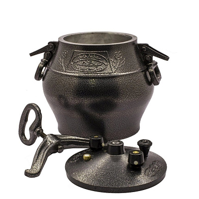 Афганский казан 10 л черный с ручками (Rashko Baba)