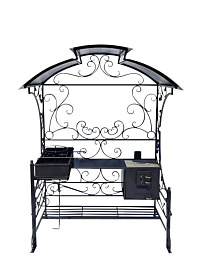 Купить Угловой мангал с крышей в Нижнем Новгороде