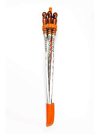 Набор шампуров в чехле -колчане (оранжевый)