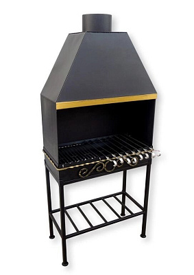 Купить Мангал с вытяжным зонтом, 2  мм в Нижнем Новгороде
