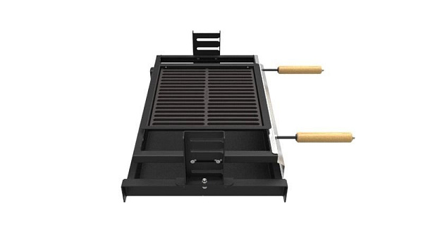 Решётка-гриль чугунная в рамке (комплект для гриль-вставок)