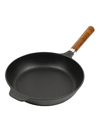 Сковорода чугунная 280х50 (MANOLI) с быстросъемной  ручкой