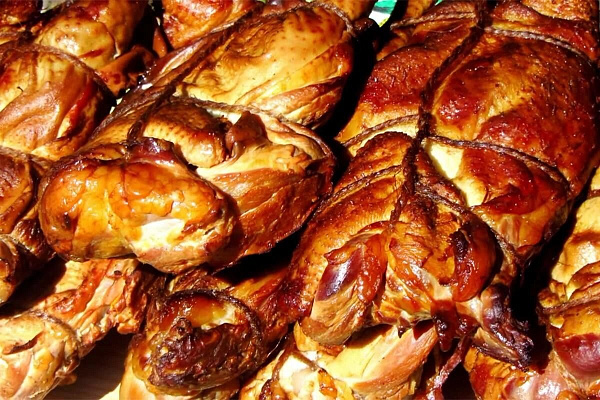 Щепа вишневая для копчения, 100г