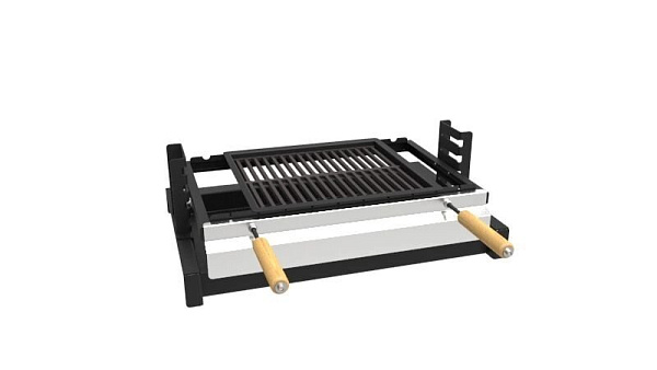 Решётка-гриль чугунная в рамке (комплект для гриль-вставок)