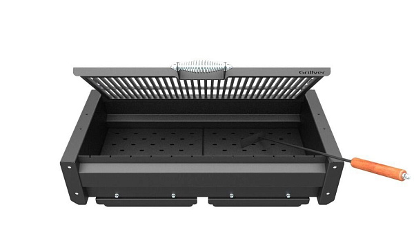 Купить Решетка-гриль чугунная большая (комплект) для мангалов Файркрафт в Нижнем Новгороде