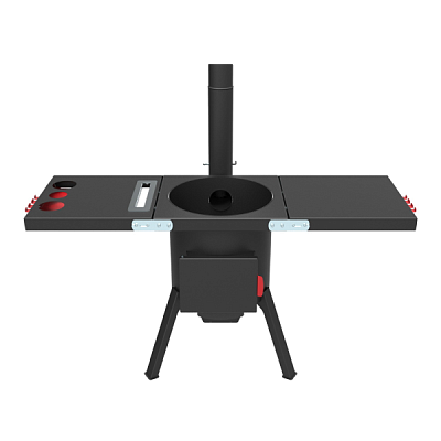 Боковые столики для печи под казан "Берель-480 К" (комплект)