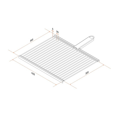 Купить Решетка барбекю (42 см) в Нижнем Новгороде