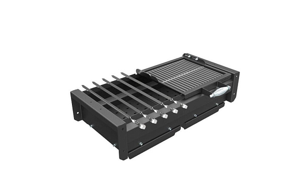 Купить Решетка-гриль чугунная малая (комплект) для мангалов Файркрафт в Нижнем Новгороде