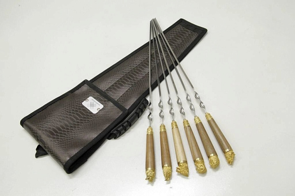 Набор шампуров Звери