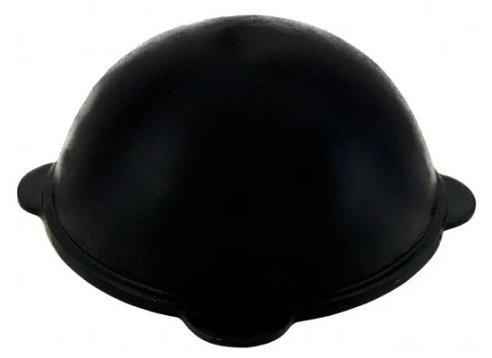 Казан чугунный с крышкой 10 л узбекский плоское дно