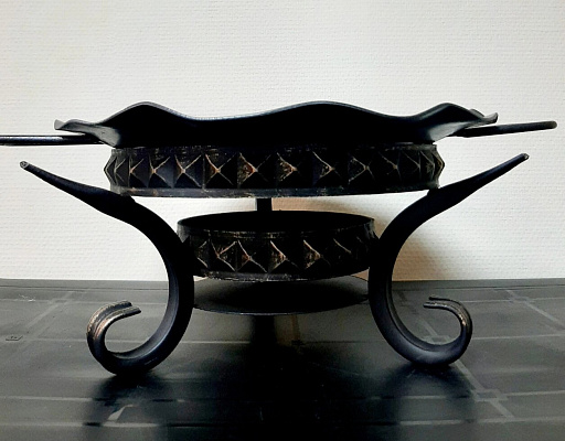 Подставка кованая под садж "Пирамида"