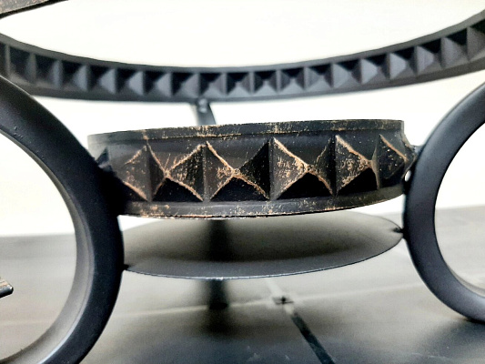 Подставка кованая под садж "Пирамида"