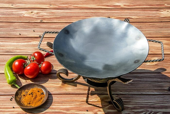 Садж 29 см  нержавеющая сталь