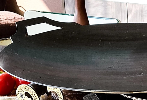 Садж стальной 500 мм, плоский