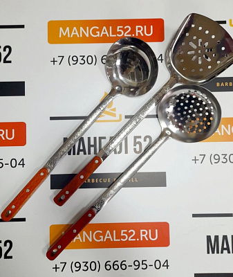 Лопатка, шумовка, половник -  набор