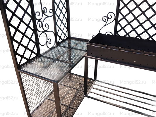 Купить Мангал-беседка с крышей в Нижнем Новгороде