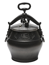 Афганский казан 10 л черный с ручками (Rashko Baba)