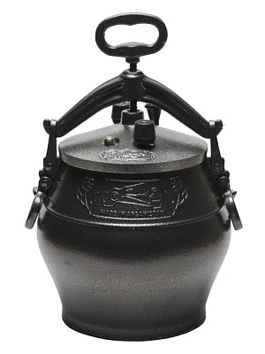 Афганский казан 10 л черный с ручками (Rashko Baba)