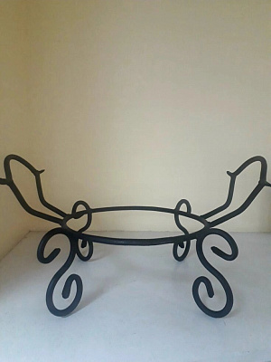 Подставка под казан кованая