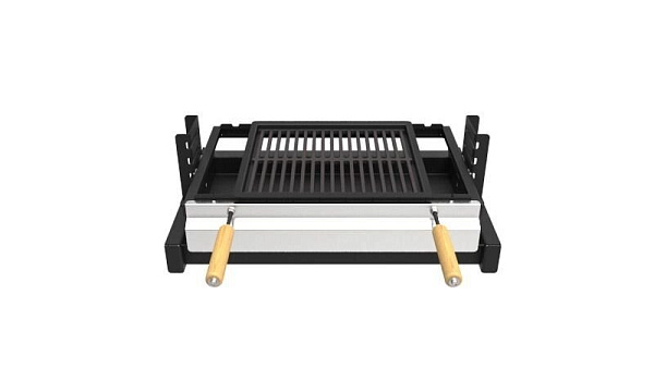 Решётка-гриль чугунная в рамке (комплект для гриль-вставок)