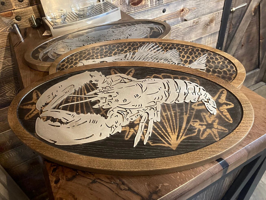 Подставка под горячее "Лобстер"