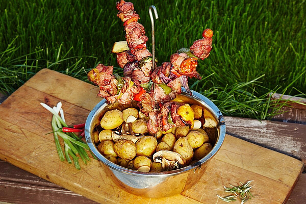 Купить Ёлочка для тандыра  D=23 см 4 яруса Н=50 см в Нижнем Новгороде