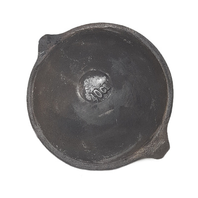 Садж чугунный 40 см с подставкой "Пирамида"