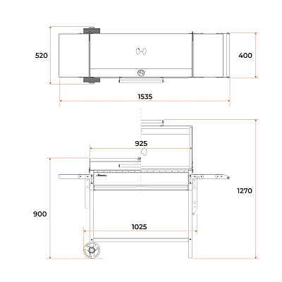 Купить Гриль-мангал с крышкой Gratar МАН 305 в Нижнем Новгороде